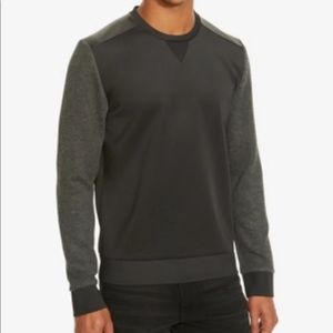Kenneth Cole Reaction Men's Mixed-Media Sweatshirt